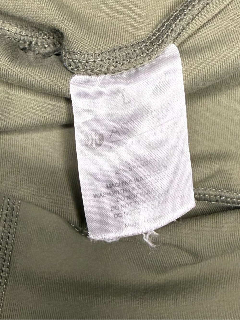Astoria Olive Green Leggings - Picture 3 of 3